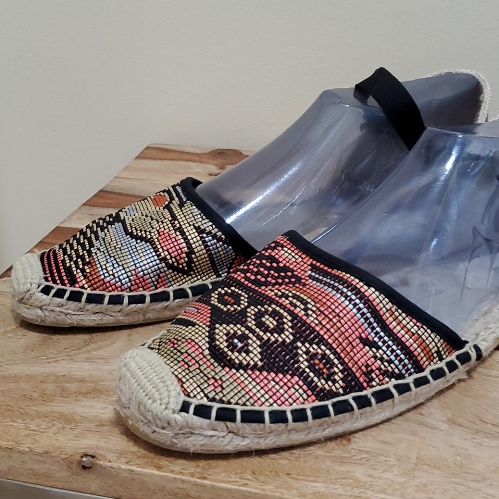 Soludos Classic Raffia Lace Up Espadrille Flats 9 - Picture 12 of 12